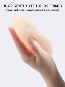 Große Größen Nippelaufkleber für Damen, geeignet für Damen, Anti-Druckstellen, Anti-Reibung, klebende BHs, Hochzeiten, bequeme und stressfreie Damenunterwäsche, unsichtbare Unterwäsche