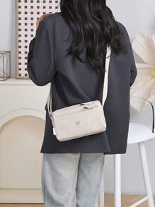 Crossbody Handbags For Women With Multi Pocket Shoulder Bag Nylon Travel Purse