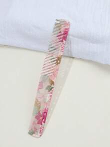 2pcs Hair Styling Brush Set, Includes Tail Comb And Wide-Tooth Comb, Suitable For All Hair Types, Salon And Home Hair Care Tools, Unisex - Multicolor - View 5