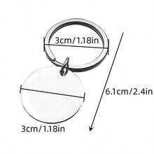 1 pieza Llavero de acero inoxidable con diseño lindo "Te amo por siempre" como regalo para hermana, familia, mujer, cumpleaños, Navidad, Año Nuevo, fiestas, Día de Acción de Gracias, accesorios de coche, bolso, mochila, portaidentificaciones, estilo gótico y Y2K