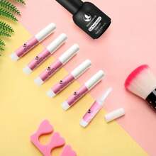 Nail Glue, Nail Glue For Acrylic Nails, Professional Nail Tip Glue For Acrylic Nails Press On Nails,Super Strong Nail Tips Glue For Stick On Nails Long Lasting Nail Glue For Fake Nails 0.07OZ/30PCS