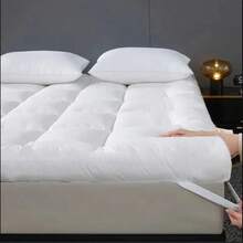 Pillow Top Widow Size 400 Thread Count Extra Soft Mattress Protector - White - View 5