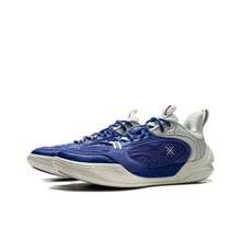 LI-NING 李宁韦德 ICE 2 V2 男款篮球鞋，专业运动正品官方商店，ABPV001 - 炫目藍/乳白色 - 查看 3