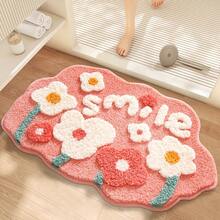 Moss Bath Mat, Ultra Thick Soft Green Bathroom Rug, Water Absorbent Non Slip Microfiber Bath Rugs For Bathroom Floor, Shower, Sink, Bedroom - 查看 1