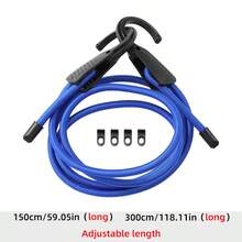 5pcs Car Drying Ropes, Auto Trunk Hanging Clothes Rack, Car Luggage Fixing Straps, Self-Driving Travel RV Accessories