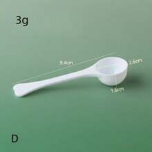 1pc/10pcs Measuring Spoons, 0.5g-15g Spoon Scoop For Laundry Powder, Protein Powder, Liquid Measuring Spoon With Markings, Flat Bottom Baking Measuring Spoon