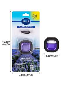 1 件便携式汽车香薰精油，汽车必需品，保持车内空气清新，香薰，净化空气，持久留香，可全年使用，4 种香味，橙子、桃子、茉莉、海盐、薰衣草 - 多款香型 - 查看 7