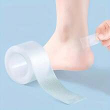 2 rouleaux d'autocollants invisibles pour talons - fabriqués en matériau PE, très élastiques, doux et non serrés, dermatologiquement testés, respirants et confortables, convenant pour une utilisation sur les mains, les pieds, les cuisses et d'autres parties, réduisant les frottements et rendant la marche plus confortable, cadeaux de vacances
