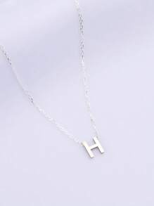 Personalisierte minimalistische Anfangsbuchstabe Namenskette, Edelstahl in Goldfarbe zarter kleiner Buchstabenanhänger, perfektes Geschenk für Paare, Freunde, Mutter, Vater, Geschwister, Großeltern, geeignet für Strand, Valentinstag, Muttertag, Vatertag, Jahrestag, Party, Hochzeit