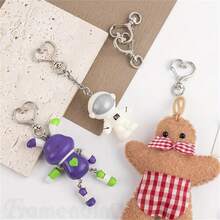 50 件金属旋转龙虾扣、星形环和开口环，DIY 钥匙扣制作用品