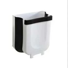 Mini Trash Can For Kitchen Garbage Bin , White - White - View 6