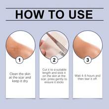 1pc Scar Repair Patch, Silicone Gel Technology, Strong Faded Old Scars, Waterproof For Bathing, Suitable For Children And Adults