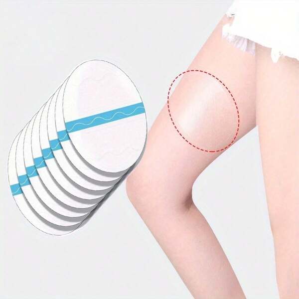 10/20PCS Ultra-Thin Invisible Male And Female Universal Transparent Anti Friction Self-Adhesive Thigh Patch, Sweat Absorbing Body Protection Patch.
