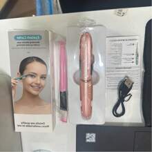 USB Rechargeable Heated Eyelash Curler - 3 Heat Settings, Fashionable Dopamine Color, Includes Makeup Brush, 300mAh Long-Lasting Battery, 10s Fast Heating, Low-Irritation With Battery Indicator, Portable Makeup Tool, Gift For Women