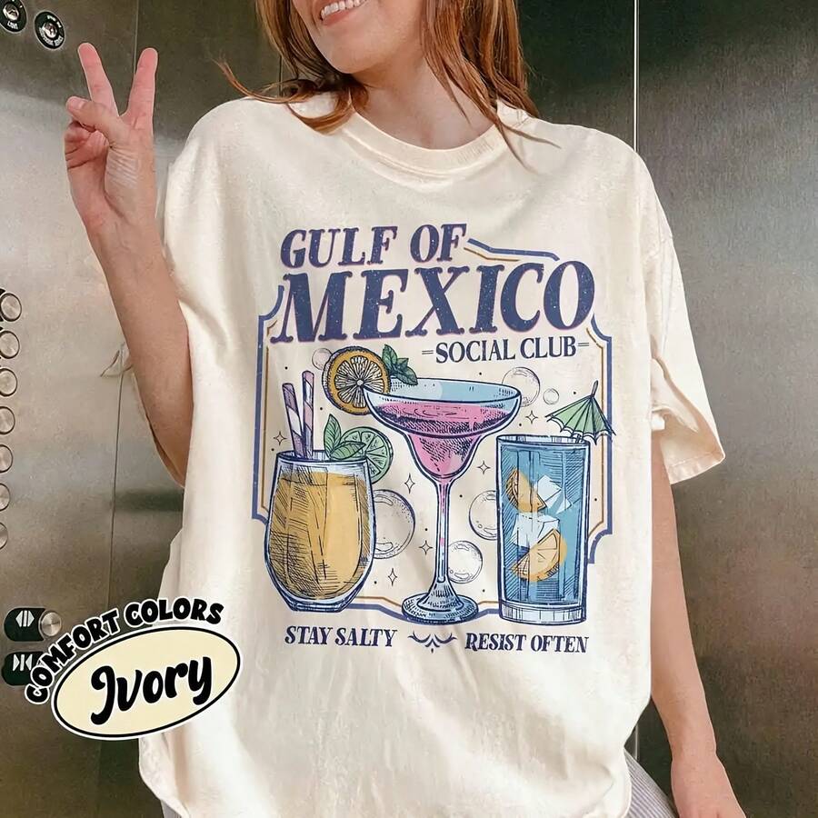 Wo Vintage Mexico Social Club Comfort Shirt Gift For Democrat Anti  Shirt Cotton Y2K Top Daily Streetwear - trắng - Xem 1