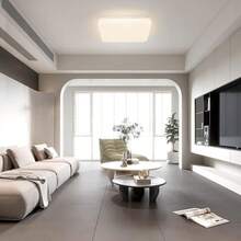 Ceiling Lamp LED Ceiling Light Bedroom - Bedroom Lamp Starry Sky Dimmable With Remote Control 37W Children's Room Ceiling Lighting Kitchen Lamp Square Hallway Lamp 28cm For Living Room Kitchen Hallway - Quảng trường - Xem 7