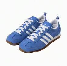 Adidas VS JOG 2.0 复古经典“冰淇淋丁字鞋”低帮休闲运动板鞋 - 藍白色 - 查看 4