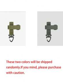 Multifunctional Glove Hook Carabiner, Outdoor Keychain, Tactical Gear Clip Fixed Bag Waist Belt Keychain Glove Rope Fixing Hook Camping - Multicolor - View 11