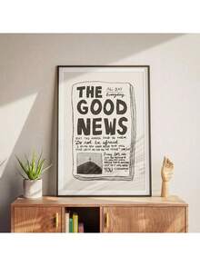 1/3pcs Christian Minimalist Wall Art Prints, Neutral Modern Christian Artwork, God Is Good Spiritual Fruits, Bible Verse Home Decor, Unframed Decorative Paintings,Canvas,Poster Gifts Birthday Graduation - Multicolor - View 21