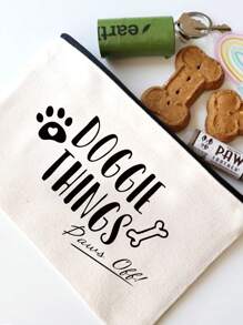 1 Peça/5PCS Bolsa de Guloseimas para Cachorros, Bolsa de Armazenamento de Item de Estimação para Cachorro, Bolsa de Treinamento de Cachorro, Bolsa de Guloseimas para Cachorro/Festa de Aniversário para Animais de Estimação, Bolsa de Maquiagem Dog Butt Gallery, Bolsa de Cosméticos Engraçada de Cachorro Filhote Bonita Melhor Ideia de Presente para Amantes de Cachorro, Adolescentes e Mulheres, Presentes para Donos de Cachorro, Presentes de Aniversário, Natal Dia dos Namorados, Bolsa de Maquiagem, Presentes para Mães de Cachorro, Presentes Engraçados para Mães de Cachorro, Pequena Bolsa de Cosméticos para Bolsa, Perfeita para Levar um Tratamento em Cada Viagem ou Fora ou Passear com o Cachorro como uma Bolsa de Guloseimas.