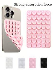 1pc Silicone Suction Phone Case Mount,Phone Suction Grip,Octobuddy,Sticky Phone GripSilicone Suction Phone Case Mount,Phone Suction Grip,Octobuddy,Sticky Phone Grip, Adhesive Phone Stand Sticky For Cell Phone, Adhesive Phone Stand Sticky For Cell Phone Purse Travel Accessories Purses And Bags Women Traval Essentials Travel Must Haves Travel Essentials Beach Vacation Summer Holiday School Accessories Back To School Supplies Stuff