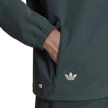 Adidas Chaqueta deportiva versátil de moda para hombres HR8653 - Verde Oscuro - Ver 4