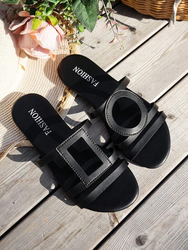 Nuevas sandalias de playa casuales, cómodas y versátiles con puntera redonda para mujer, de estilo de vacaciones de moda