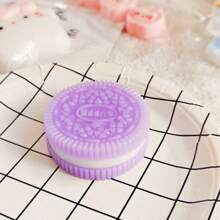Jouet pressable à la mode - Jouet anti-stress de simulation alimentaire, jouet anti-stress mini créatif, jouet alimentaire TPR réaliste, noir, rose, bleu, violet, biscuit exquis