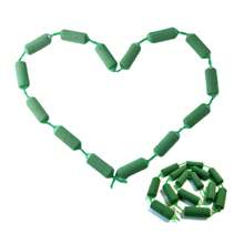 14pcs Set Green Flower Mud Wedding Garland Oasis Floral Arch Foam Blocks Fresh Flower Cut Foams Base Garden Florist Diy Flower Arrangement Foams Mud Base Wedding Party Decor Accessories