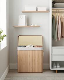 Laundry Baskets - Brown - View 1