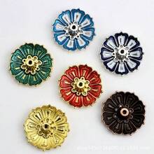 Hejin Lotus Fragrance Plug In Line Incense Plug In Lotus Porous Line Incense Burner Incense Seat Household Buddha Zen Aromatherapy Burner