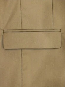 Chaqueta de traje de unicolor y pantalón largo para hombre, traje slim fit de 2 piezas para hombre adecuado para ceremonias sociales y trabajo de oficina