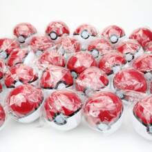 pokemon 1 Stück Pokemon Ball 2 *-3CM Pocket Critters Blind Box Handstück Anime Ornament, Blind Box Ball, zufällig geöffnete 2-3 cm Puppe, kann selbst verwendet oder an Freunde verschickt werden!
