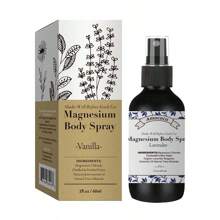 2pcs Magnesium Oil Spray- Vanilla& Lavender Scent, Relaxing & StressRelief