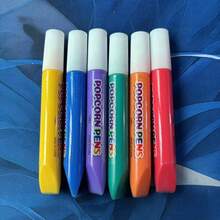 3pcs 3D Bubble Gel Pen Expandable Foam Drawing Supplies, Random Color Stationery For DIY Scrapbooking,Back To School - Multicolor - View 10