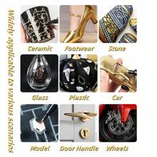 Chrome Mirror Marker Pen,Silver/Golden/Copper, Metal Reflective Marker, Chrome-Plated Mirror Effect Marker, 2mm Pen Tip,Quick Drying And Waterproof, Suitable For Rocks, Walls, Cups, Ceramics And Glass Crafts,Ideal For Painting, Graffiti, Highlight Markings And Crafts DIY Back To School