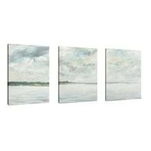 3 件帆布墙面艺术抽象风景印刷海报简约现代艺术自然墙面装饰可选画框 - 彩色 - 查看 9