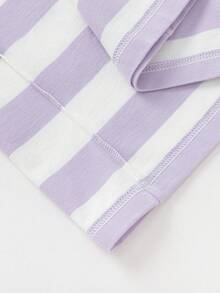 Balabala Children's Short Sleeve T-Shirt Boys/Girls 2025 Summer Quick-Dry Cotton - White Purple - View 9