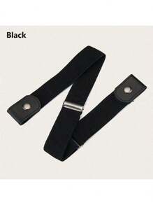 1pc Elastic Waist Belt Adjustable No Buckle Belt For Jeans Pants Invisible Stretch Belts For Women & Men,Slimming Waistband - Buckle-Free Comfort, Adjustable & Elastic, Perfect For Jeans And Pants - Enhance Your Silhouette,Vintage Elastic Belt – No-Buckle, Invisible Fit For Men & Women, Comfort Stretch, Universal Size