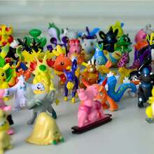 10/24 件  2-4 厘米口袋妖怪模型、 毛绒玩具、Pokeball 装饰、万圣节和圣诞节礼物（随机搭配） - 彩色 - 查看 6