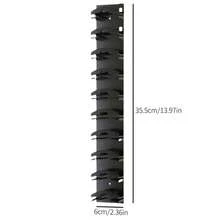 1/2pcs Heavy Duty 10-Tier Baseball Cap Organizer Rack, Sturdy Hanging Storage Holder For Hats, Suitable For Door, Cabinet, Wall And Entryway, Practical Home Storage Accessory - Multicolor - View 4