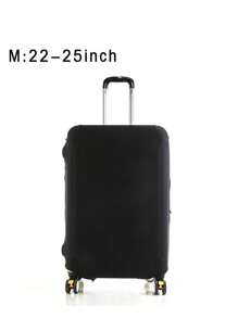 Luggage Cover Stretch Fabric Suitcase Protector Baggage Black Color Dust Case Cover Suitable For18-32 Inch Suitcase Case Travel Organizer For Travel Accessories Luggage Supplies For Back To School For Travel For Student For Women Men Vacation Summer Travel Essentials Holiday Bag For School School Accessories School Stuff