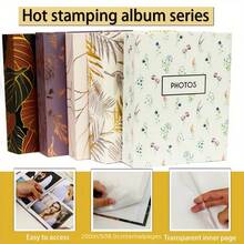 Álbum de fotos elegante dorado de 6 pulgadas - Contiene 200 tarjetas, papel de alta calidad, adecuado para regalos y recuerdos - Multicolor - Ver 6