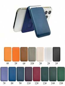 2/1pc Magnetic Wallet Phone With Mag Safe Wallet Accessories, Magnetic Card Wallet, Ultrathin Black Magnetic Card Case Compatible With Iphone 16 15 14 13 12 Pro/Pro Max/Plus/Mini, Fit For Magnetic Card Phone Case, Can Hold 1-2 Cards, For Card Holder Card Holder Wallet Business Card Holder Credit Card Holder Card Holder Women For Women For Men Card Wallet Magsafe Wallet. - Multicolor - View 12