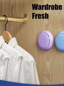 10 件长效空气清新剂，含 1 个替换外壳 - 固体除臭剂圆盘，适用于家庭房间、汽车、浴室、卧室、壁橱和厕所，多种香味选择，适合所有空气净化场景 - 彩色 - 查看 4