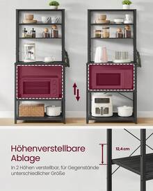 Baker's Racks - Anthrazitgrau-Tintenschwarz - 查看 6