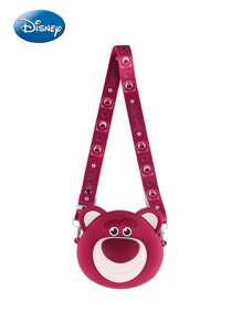 Disney 1PC Disney Officially Licensed Cartoon Cute Alien Losto Shoulder Crossbody Phone Bag Silicone Purse Compact Waterproof Wear-Resistant Storage Bag Foldable Soft Wallets Daily Combinations Can Be Used For Different Occasions A Souvenir Birthday Gift For Friends Family