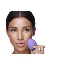 Makeup Sponge,-Soft Foam Easily Blends Foundations, Powders, Creams, Reusable, Washable, Latex (Purple)