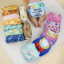 3 片口袋布尿布 - Mama Koala 2.0 均码可调节可洗可重复使用布尿布，适合新生儿和幼儿 - 彩色 - 查看 2