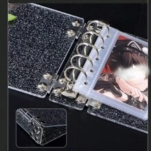 Clear Transparent PVC Cover With 6-Ring Binder For A6A7M5 Notebook,Back To School,School Supplies